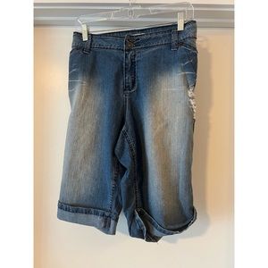 Jean Bermuda Shorts Sz 22